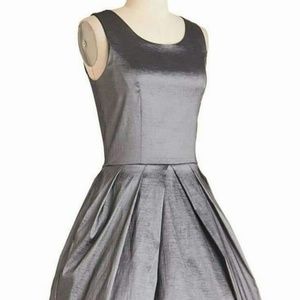 Beautiful silver dress!